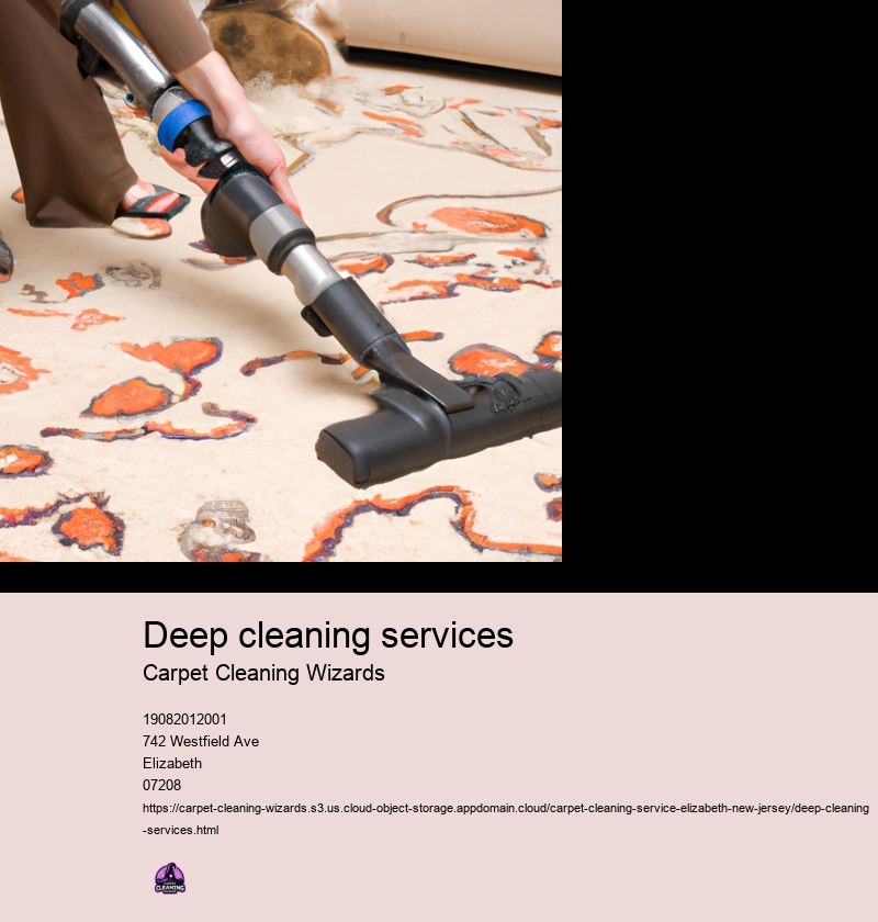 Deep cleaning services